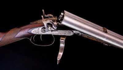 Purdey Double Rifle in 16g. ~ rifling strong and comes with box of brass 16g. shells! - Image 7 of 10