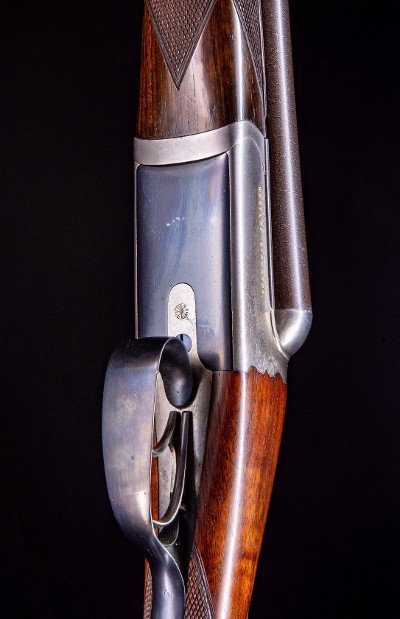 Westley Richards Very Rare Nitro Proofed Damascus drop lock ~ beautiful in its makers case ~ No cast so great for right or left-handed - Image 6 of 11