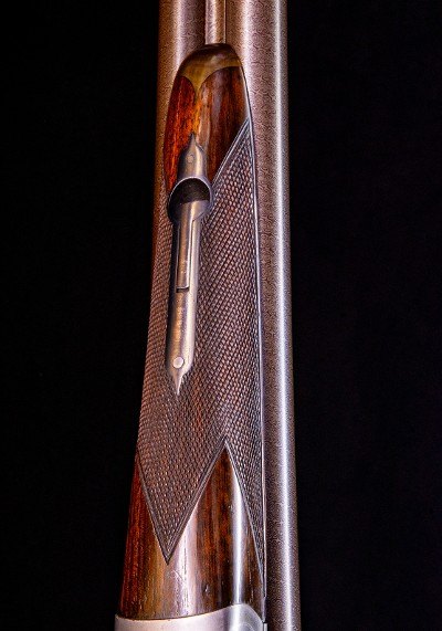 Westley Richards Very Rare Nitro Proofed Damascus drop lock ~ beautiful in its makers case ~ No cast so great for right or left-handed - Image 7 of 11
