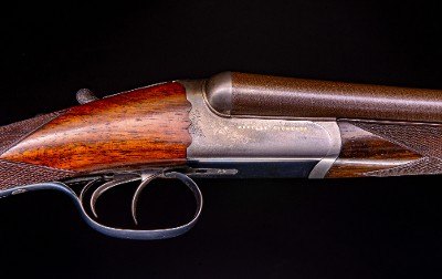 Westley Richards Very Rare Nitro Proofed Damascus drop lock ~ beautiful in its makers case ~ No cast so great for right or left-handed - Image 4 of 11