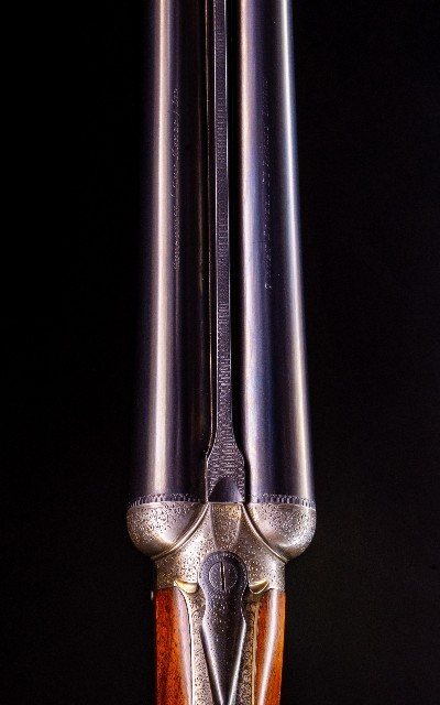 E.J. Churchill with 28" barrels but with classic Churchill rib ~ from 1898 so we can ship direct! - Image 3 of 10