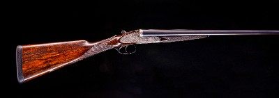 F. T. Baker high grade English sidelock with stunning engraving and wood - Image 2 of 9