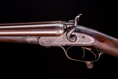 Boss & Co. Rare 16g. Hammer double ~ Nitro proofed! - Image 5 of 8