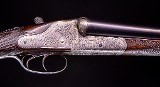 Charles Lancaster Lovely London matched Pair of Sidelocks from between the wars ~ crisp engraving! Own a London matched pair! - Image 4 of 10
