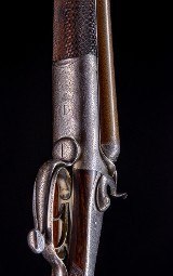 John Dickson & Son Classic Hammer Double in its original makers oak & Leather case - Image 6 of 10
