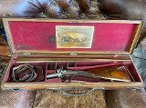 John Dickson & Son Classic Hammer Double in its original makers oak & Leather case - Image 10 of 10
