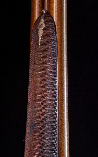 John Dickson & Son Classic Hammer Double in its original makers oak & Leather case - Image 7 of 10