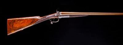 John Dickson & Son Classic Hammer Double in its original makers oak & Leather case - Image 2 of 10