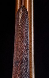 John Dickson & Son Classic Hammer Double in its original makers oak & Leather case - Image 7 of 10