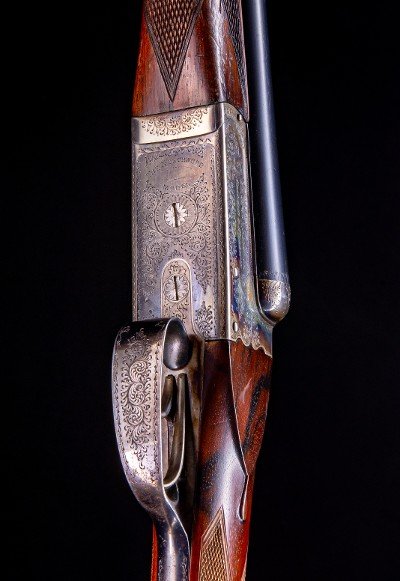 Holland & Holland 20ga Scalloped boxlock with 2 3/4" original proofs ~ Perfect for the shorter shooter, wife, daughter, grandson, granddaughter.. - Image 6 of 10