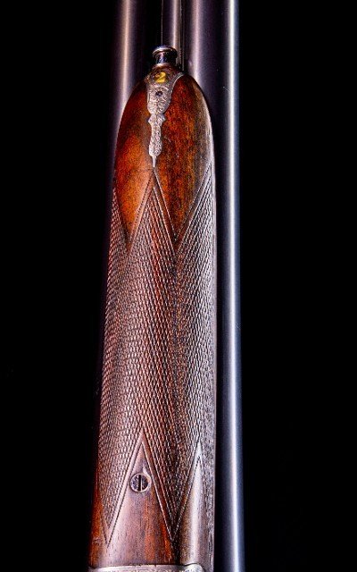 Charles Lancaster Lovely Londonmatched Pair of Sidelocks from between the wars ~ crisp engraving!Own a London matched pair! - Image 7 of 10