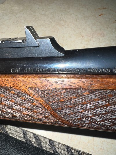 Sako Model V 75th Anniversary Big Game rifle chambered in 416 Remington. - Image 5 of 14