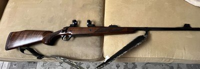Sako Model V 75th Anniversary Big Game rifle chambered in 416 Remington.