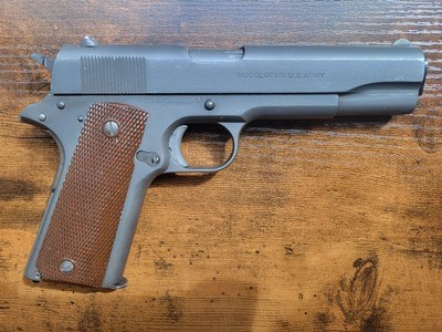 WW1 Era Colt 1911 with X Replacement Serial and Archival Documents - Image 1 of 15