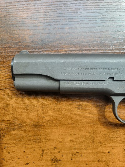 WW1 Era Colt 1911 with X Replacement Serial and Archival Documents - Image 6 of 15