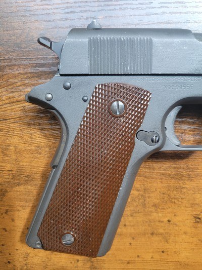 WW1 Era Colt 1911 with X Replacement Serial and Archival Documents - Image 7 of 15