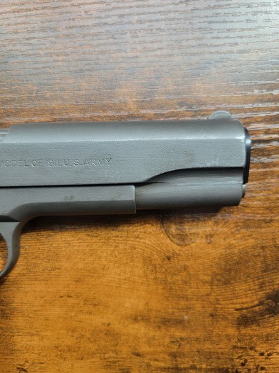 WW1 Era Colt 1911 with X Replacement Serial and Archival Documents - Image 9 of 15