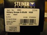 STEINER MILITARY SCOPE 5-25X56 MSR (ITEM #5550) - 3 of 4