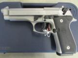 Beretta 92FS Inox (Stainless) 9mm JS92F500 - 2 of 8