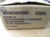 200 Round Case of Winchester 150 Grain .308 Winchester Power-Point - 2 of 2