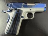 Kimber Sapphire Ultra II Special Edition Officer's Size1911 9mm - 1 of 8