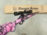 Savage Model 11 Trophy XP Hunter Youth Muddy Girl Pink 7mm-08 Rem. - 8 of 8