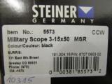 Steiner M5xi 3-15x50-Military Rifle Scope MSR Reticle - 5 of 6