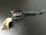 Beautiful 1957 Ruger Blackhawk Flattop .44 Magnum with Stag Grips - 2 of 10