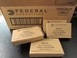 500 ROUNDS FEDERAL XM193 5.56 NATO 55 GRAIN MILITARY BALL - 1 of 3