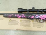 Savage Model 93R17 Muddy Girl Pink Camo with Scope .17 HMR 96208 - 4 of 8