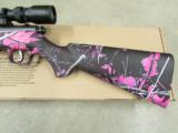 Savage Model 93R17 Muddy Girl Pink Camo with Scope .17 HMR 96208 - 3 of 8