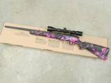 Savage Model 93R17 Muddy Girl Pink Camo with Scope .17 HMR 96208 - 2 of 8