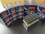 1000 ROUNDS CCI STANDARD VELOCITY .22LR 22 LR - 1 of 3