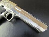 Magnum Research Desert Eagle Bright Nickel Mark XIX .50 AE - 6 of 8