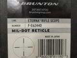 Brunton Eterna Rifle Scope 6-24X40mm Mil-Dot Reticle & Parallax - 6 of 6