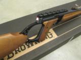 Browning Buck Mark Sporter Rifle Walnut Stock Semi-Auto .22 LR - 7 of 8