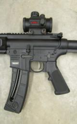 Smith & Wesson M&P15-22 Tactical .22 LR with Flashlight and Red Dot Optic - 7 of 12