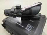 Trijicon ACOG 4x32 Scope with Red Horseshoe/Dot Reticle and M4 BDC w/ TA51 Mount - 1 of 8