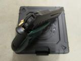 Taurus PT22 Blued with Gold Accents Green Grips .22 LR - 8 of 9