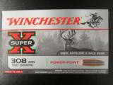 200 Rounds Winchester Super-X 150 Gr PP .308 Win - 2 of 4