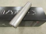 SilencerCo White Sparrow Stainless .22 or .17 Caliber Suppressor - 2 of 5