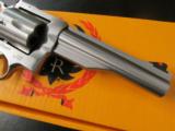 LNIB 1991 Ruger Redhawk Stainless .44 Magnum 5.5