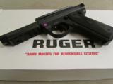 Ruger 22/45 Threaded Barrel Semi-Auto Rimfire Pistol .22 LR 10149 - 3 of 9