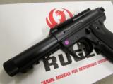 Ruger 22/45 Threaded Barrel Semi-Auto Rimfire Pistol .22 LR 10149 - 8 of 9