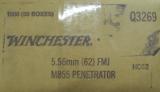 1000 ROUNDS WINCHESTER 62 GR M855 PENETRATOR FMJ 5.56 NATO - 4 of 4