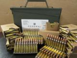 420 ROUNDS FEDERAL XM193 5.56 NATO STRIPPER CLIPS IN AMMO CAN - 2 of 4