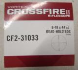 Vortex Optics Crossfire II 6-18x44 Dead-Hold DBC Reticle Rifle Scope CF2-31033 - 6 of 6