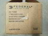 500 Rounds of Federal .17 WSM 20 Grain Tipped-Varmint AE17WSM1 - 4 of 4