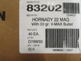 2000 Rounds of Hornady .22 Mag (WMR) 30 Grain V-Max 83202 - 5 of 5
