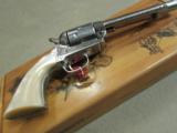 Uberti Engraved Cattleman 5.5" SS .45 Colt Revolver - 11 of 11